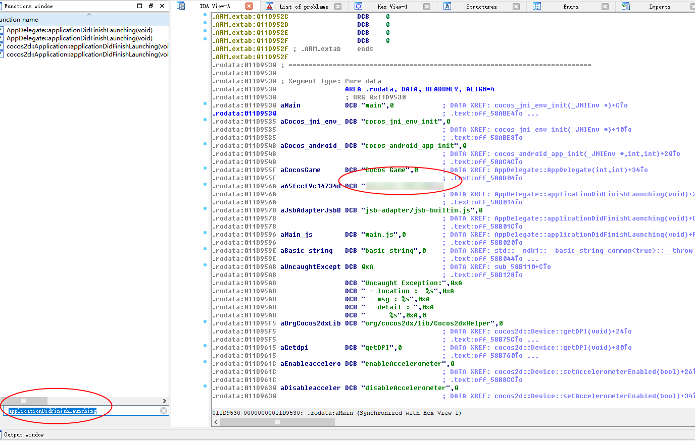 使用IDA工具查找Cocos引擎秘钥 使用IDA工具查找Cocos引擎秘钥